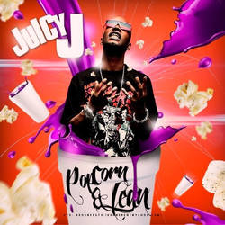 Juicy J Popcorn and Lean Mixtape Cover