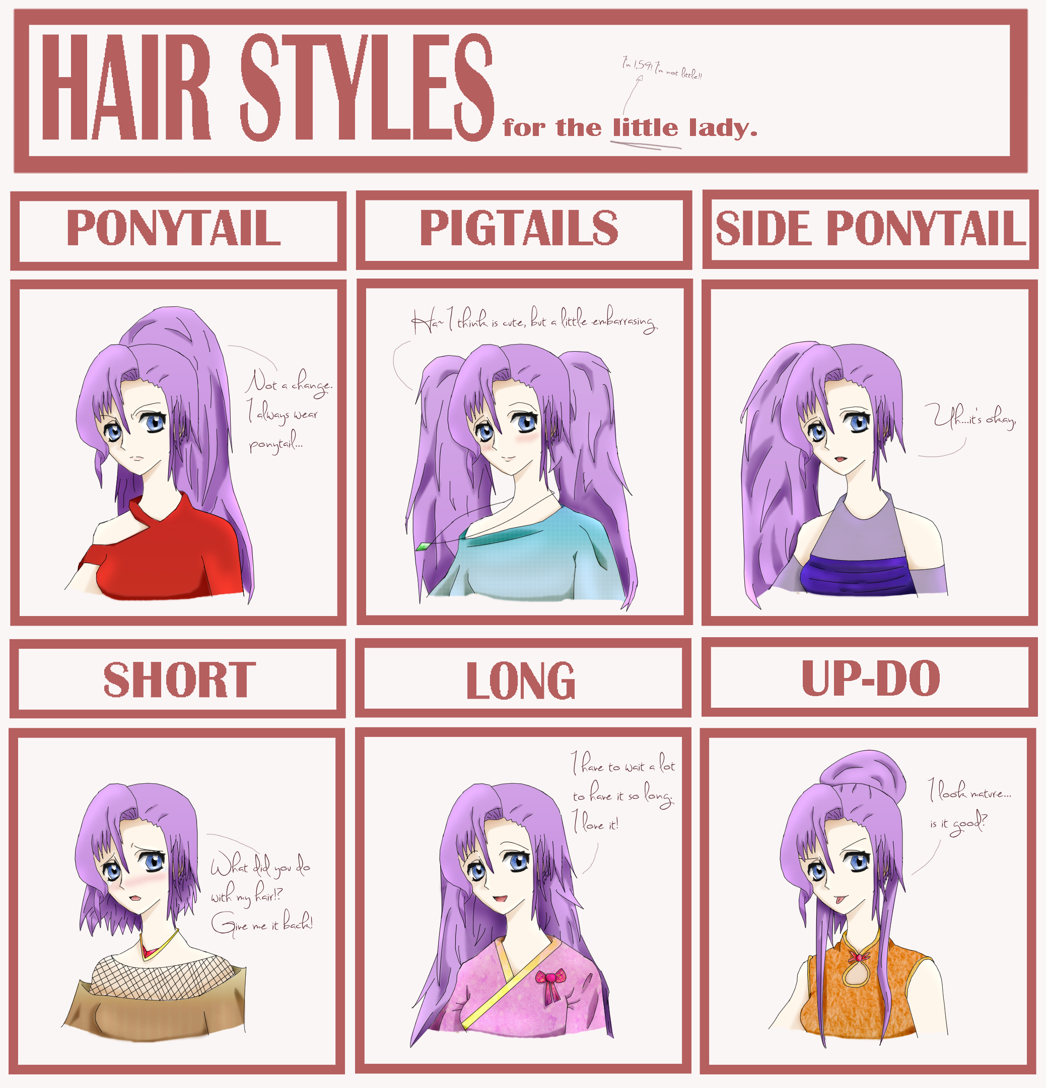 Oc Kyuna Hairstyle Meme By Otanimanga On Deviantart