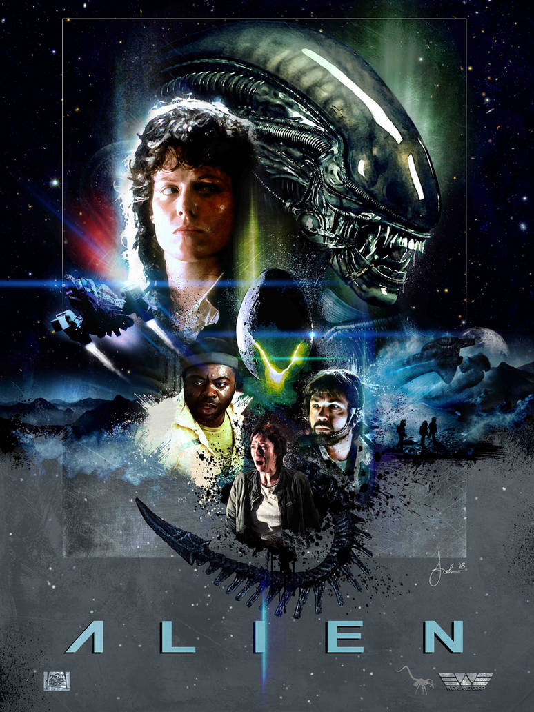 Alien Fan Art Poster By DigitalCanvas2020 On DeviantArt alien-fan-art-poster-by-digitalcanvas2020-on-deviantart