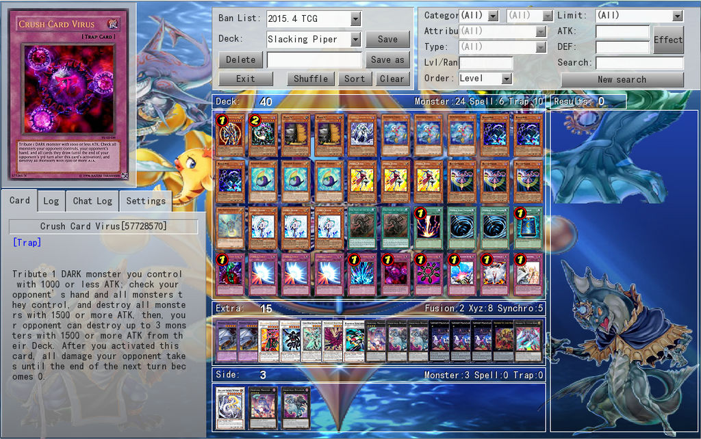 yugioh mystic piper deck - RA04-EN005 - Super Rare If that card is a Level 1 Monster Card Mirror Force Piper Deck by