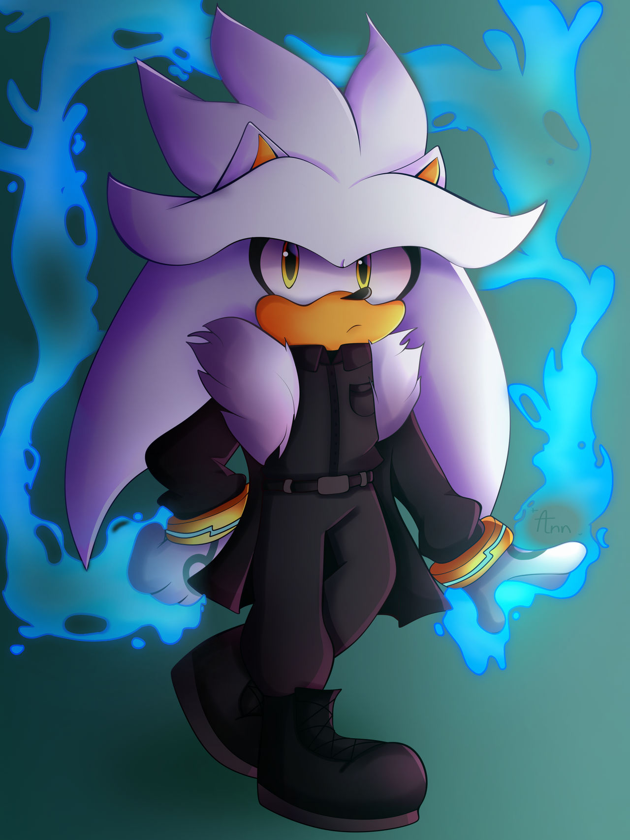 Silver The Hedgehog Fanart by xiomykawaii on DeviantArt