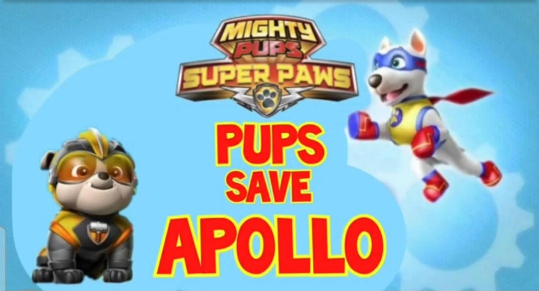 Paw Patrol Mighty Pups Save Apollo By Braylau On Deviantart