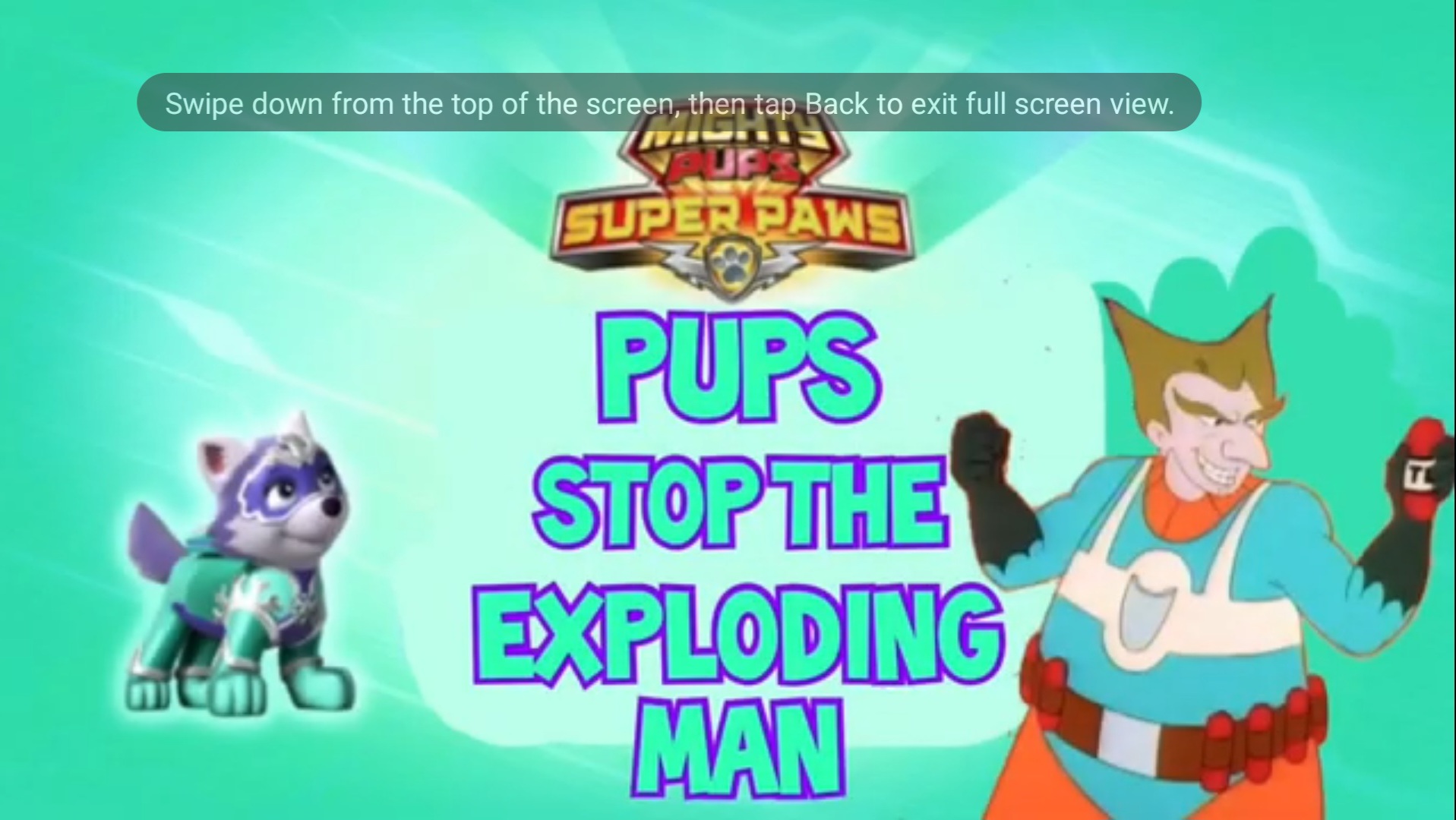 Paw patrol mighty pups stop the exploding man by braylau on DeviantArt