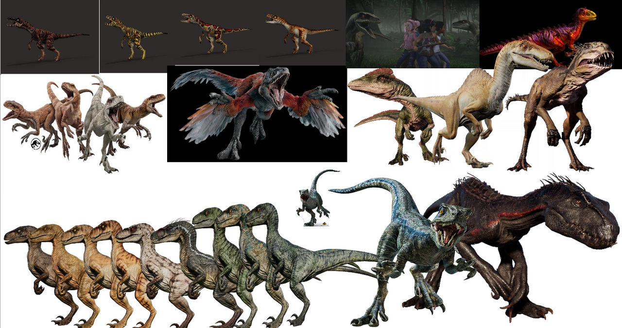 JP Franchise Raptors (My hc) by Second-Indominus on DeviantArt