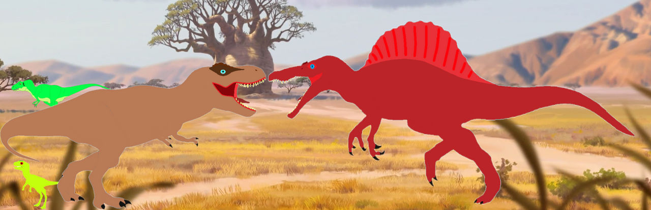 T-Rex vs Spinosaurus by Second-Indominus on DeviantArt