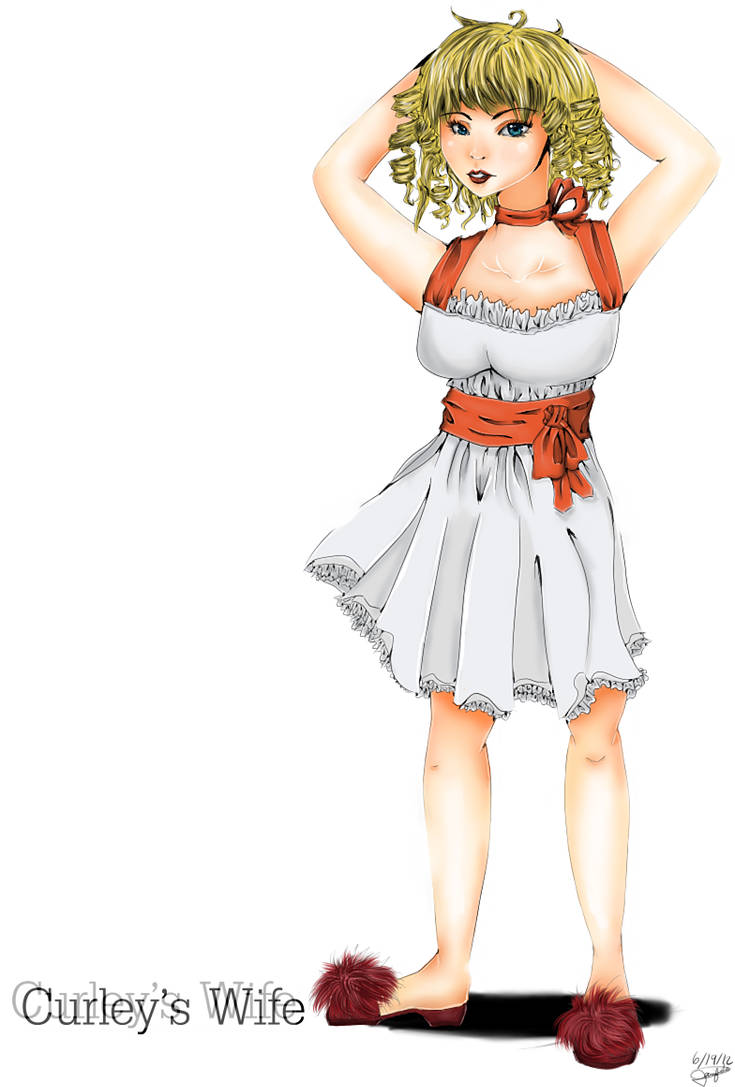 Of Mice and Men Character: Curley's Wife by Jenai-Lala on DeviantArt