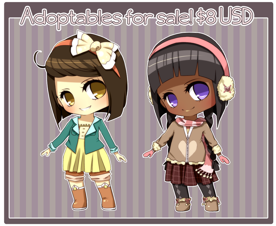 Adoptables: Cutesy girls 1 CLOSED