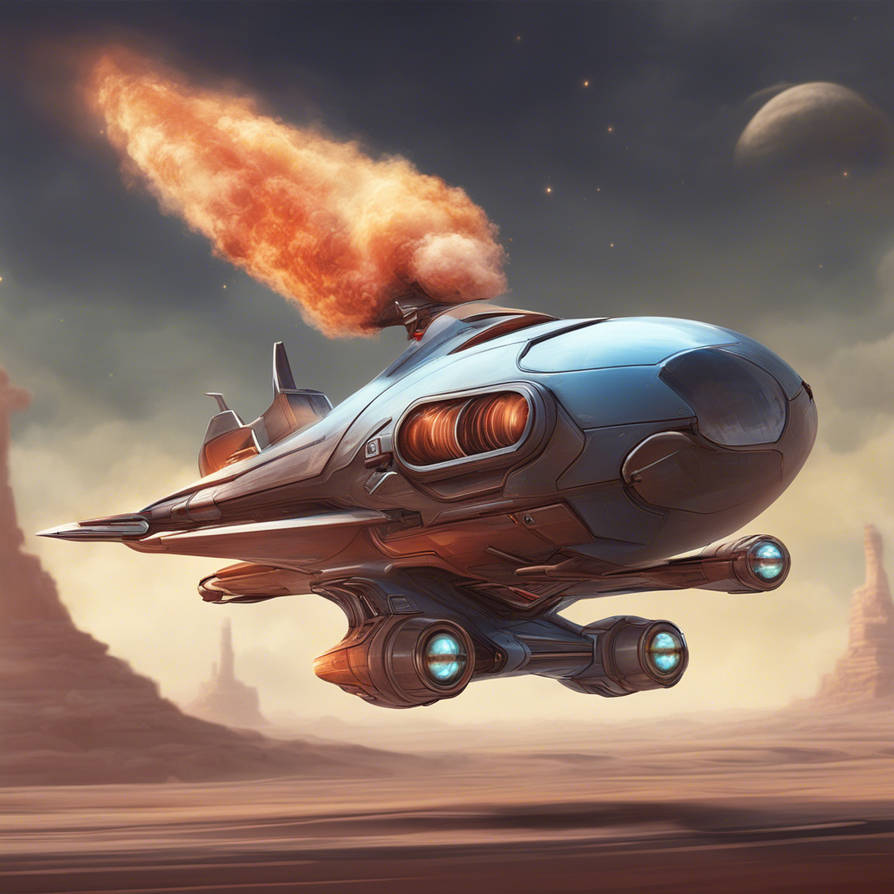 Sky Rockets Car Sci-Fi Flying Rocket Car by Hugo1890 on DeviantArt
