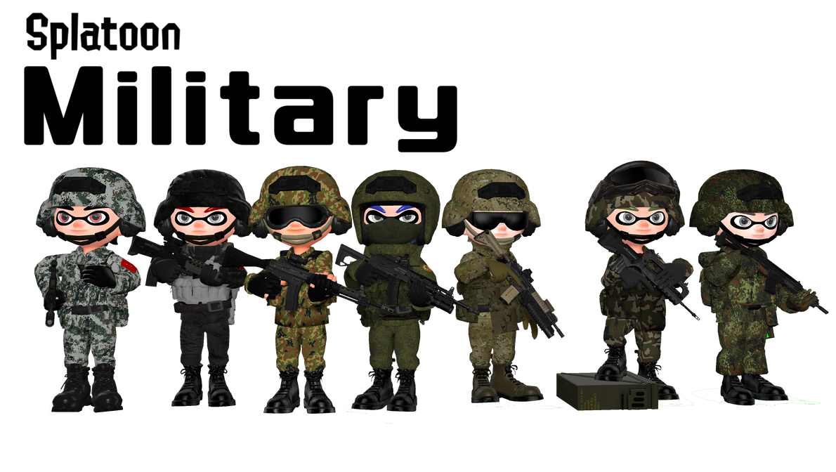 Splatoon Military Splatoon Military by alexmerser47 on DeviantArt