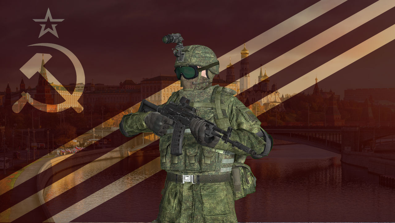 Soviet soldier by alexmerser47 on DeviantArt