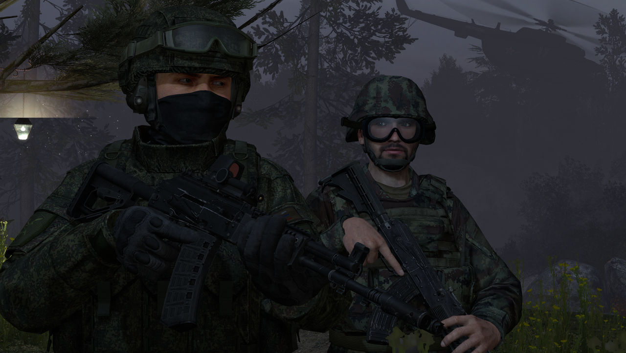 Russian and Serbian soldiers 2