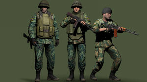 Soldiers of the Chechen War VSR-93 V2