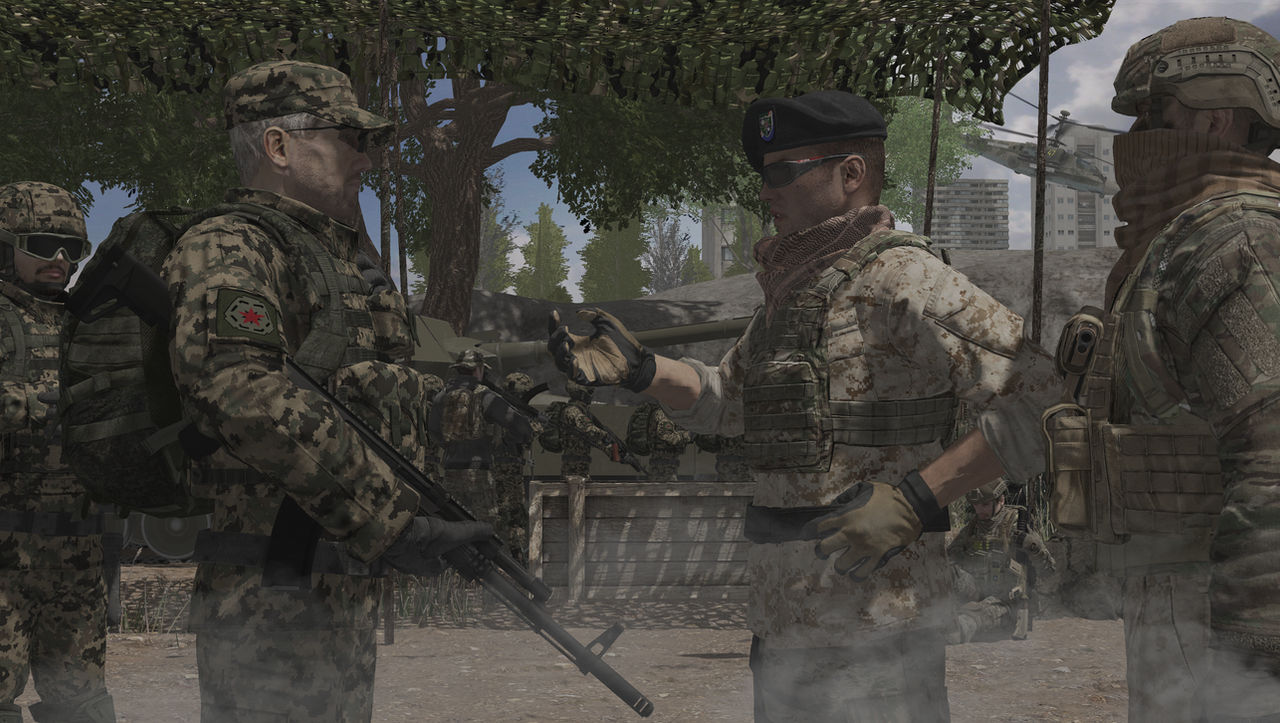 Project Chernobog: Meeting of allied military forc