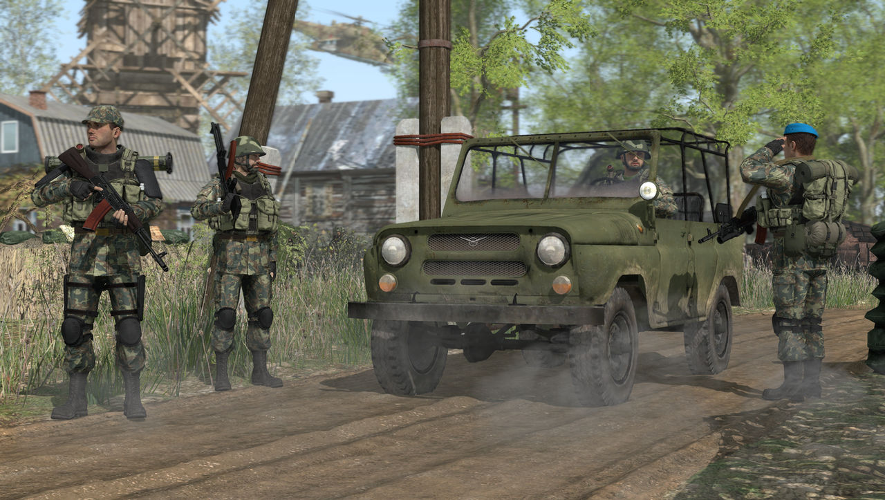 Soviet Troops