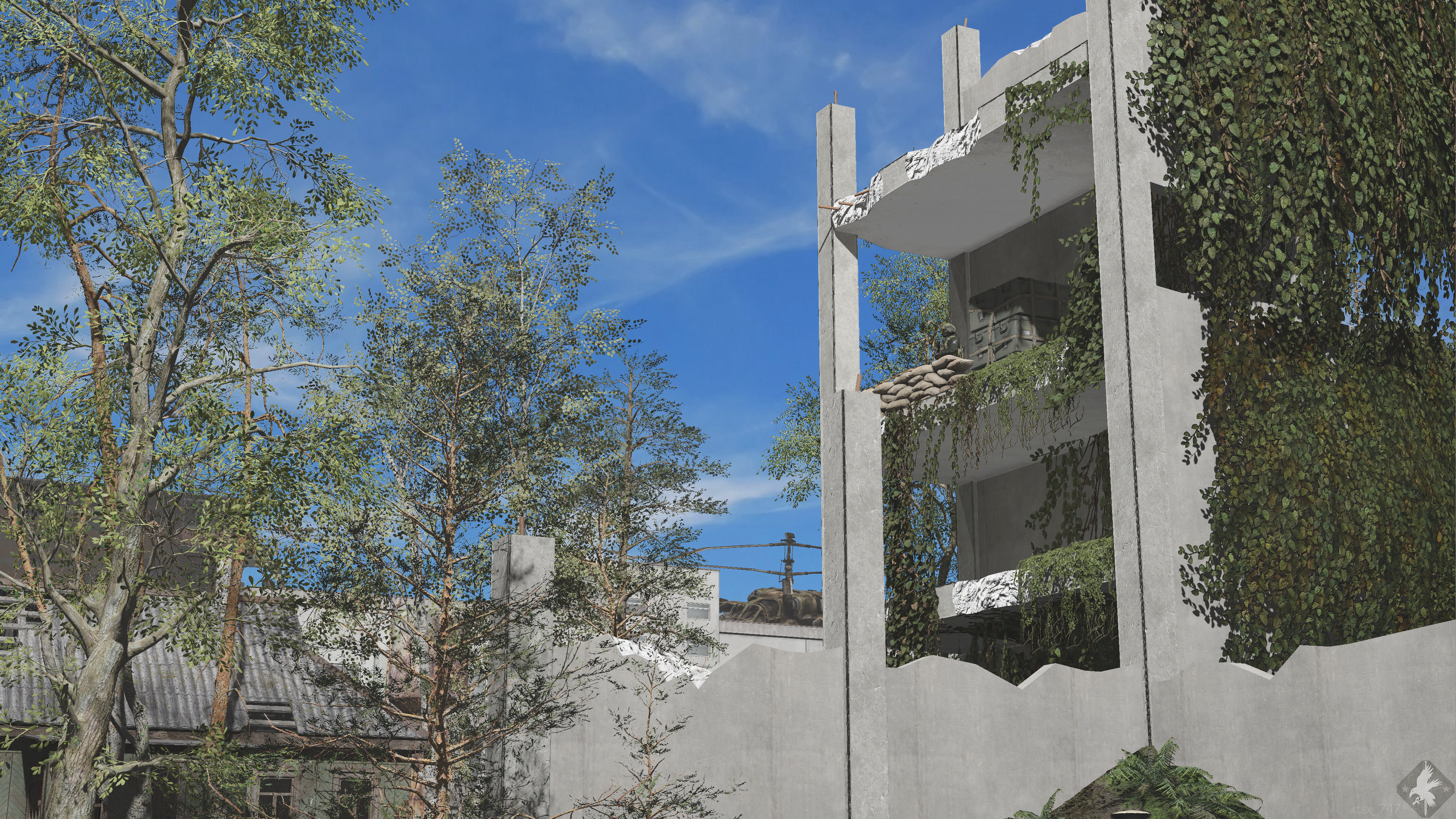 Simple scene build