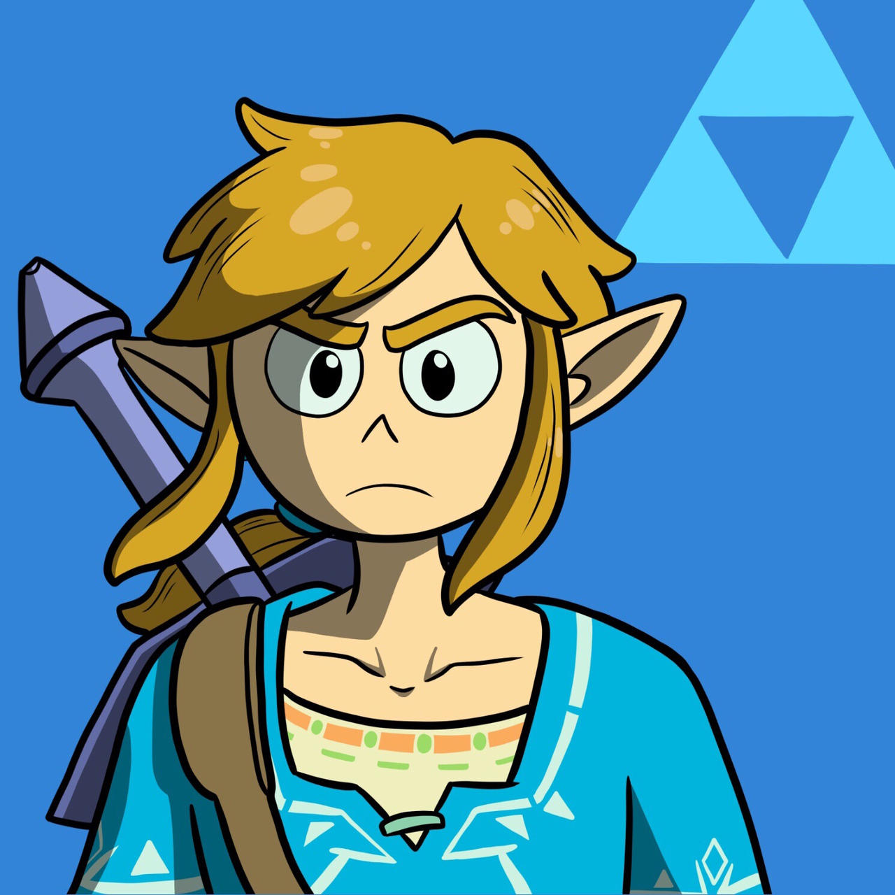 Link Botz Link BOTW by arttoinfinity on DeviantArt