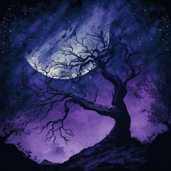 Moonlight Tree#1