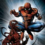 Spidey and Carnage Coloured