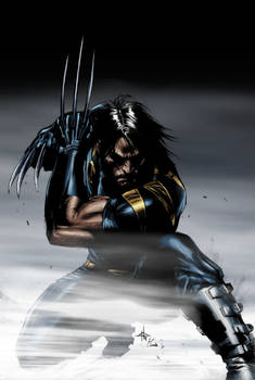 Ultimate Wolverine Coloured