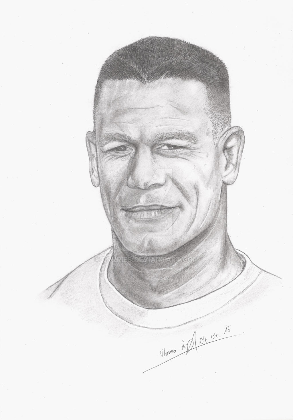 WWE John Cena by DrVries by DrVries on DeviantArt