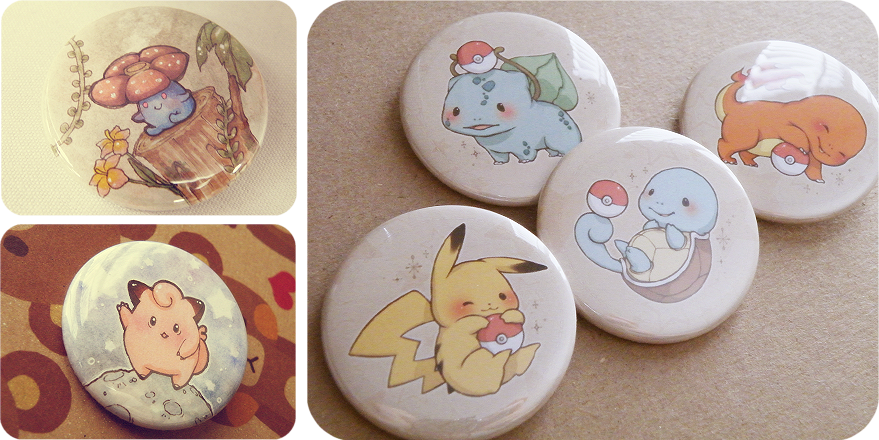 Pokemon Buttons