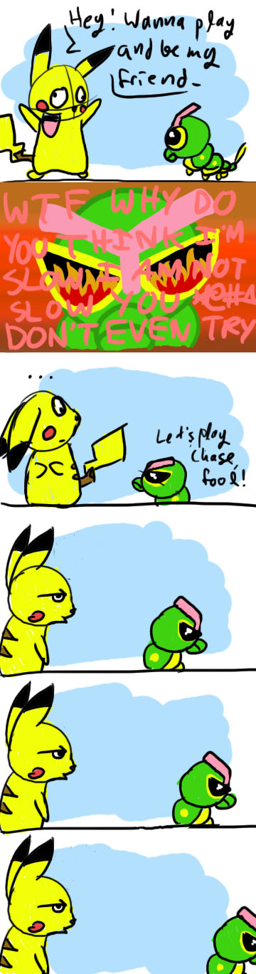 Caterpie Is Not Slow