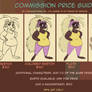 Commission Price Guide