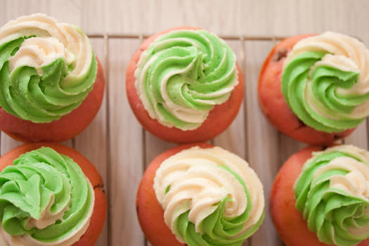 Watermelon Cupcakes