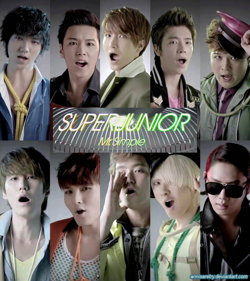 Super Junior Mr. Simple by annisaretry on DeviantArt