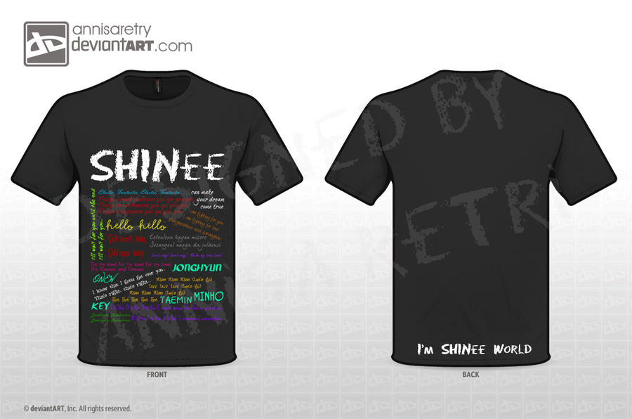 SHINee Lyrics T-Shirt