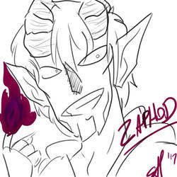 Zaphod Tiefling Warlock