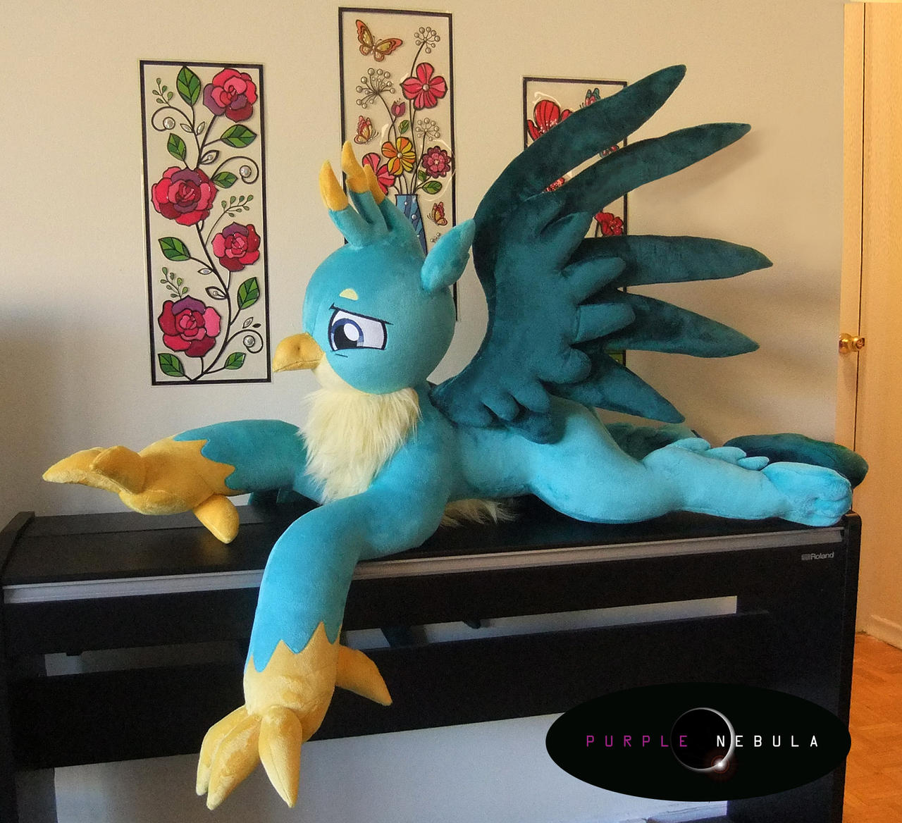 Life-Sized HUGE Plush Handmade Plush Griffon