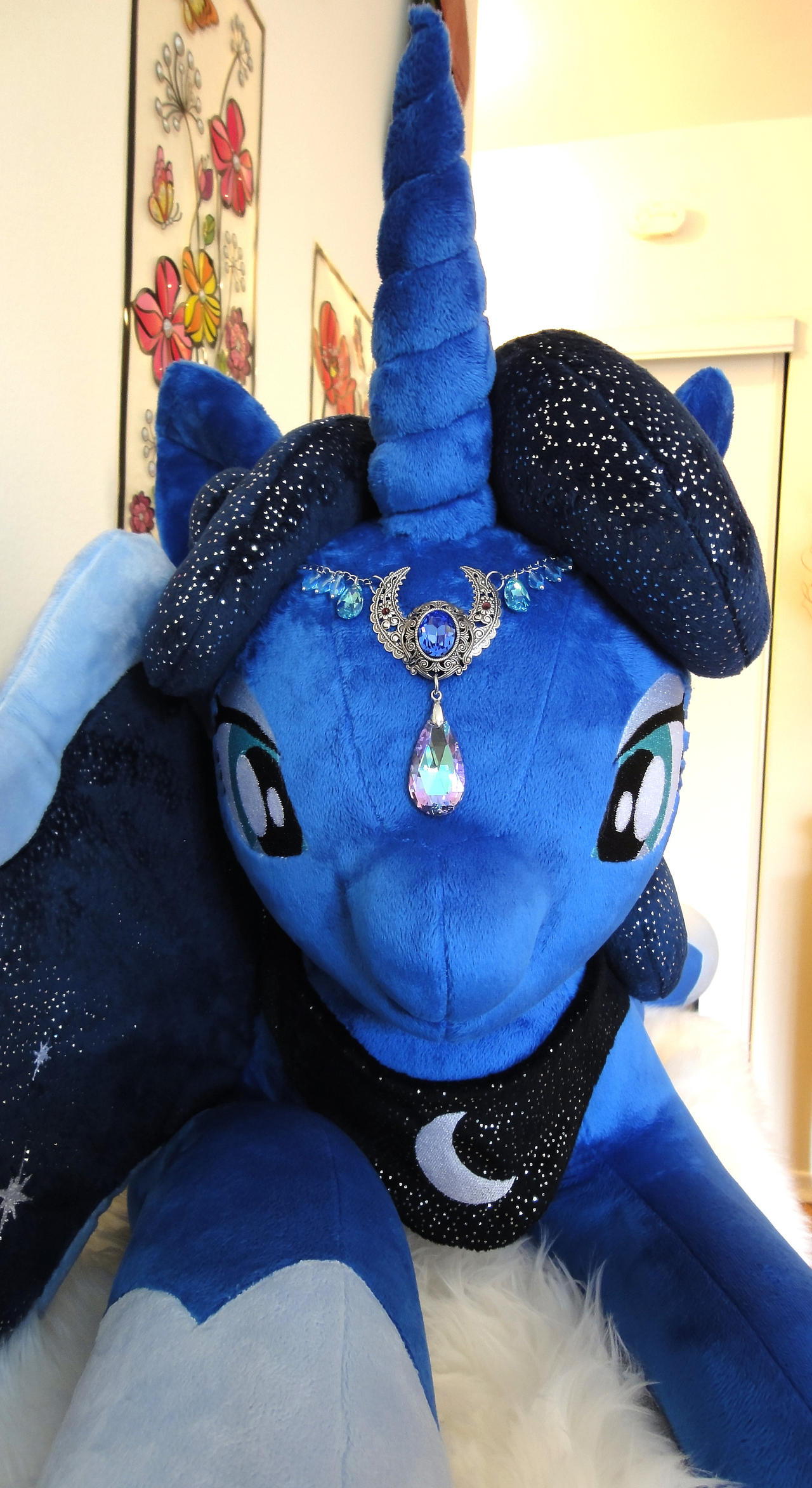 Life Sized Pony with Swarovski Headpiece