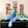 Handmade Plush Pony Lifesize
