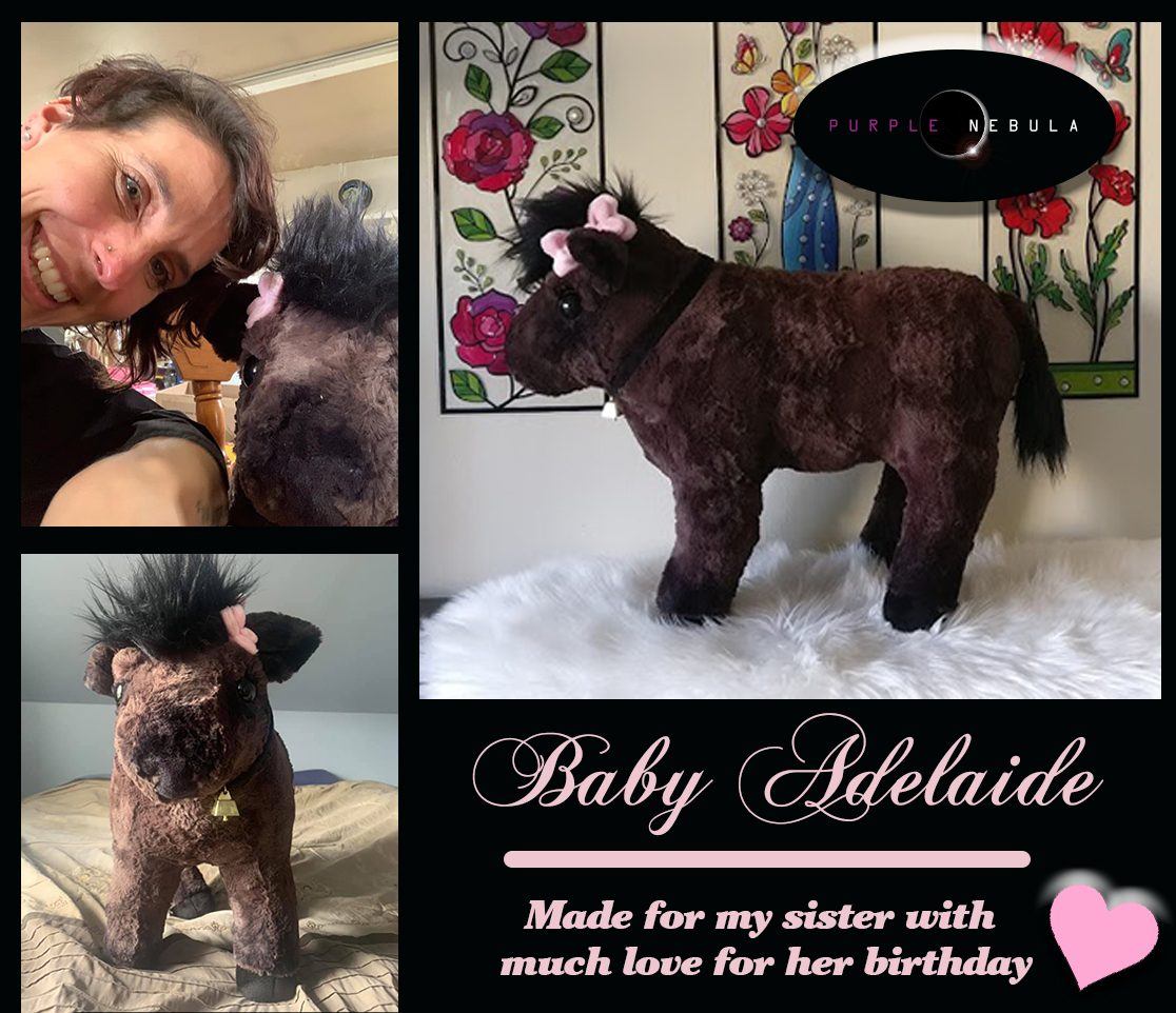 Baby Plush Calf named Adelaide