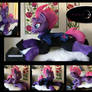 Life-Size Plush Pony with removable Armor!