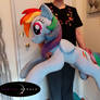 Life-Sized Plush Pony - 50in long!!