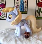16in Standing Plush Pony with Muffin by PurpleNebulaStudios