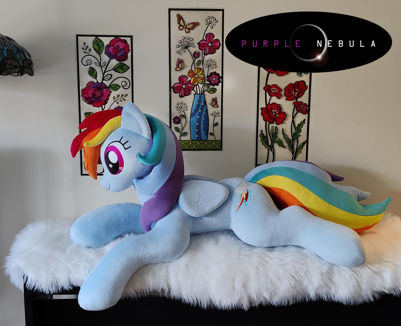 50in Life-size Plush Pony