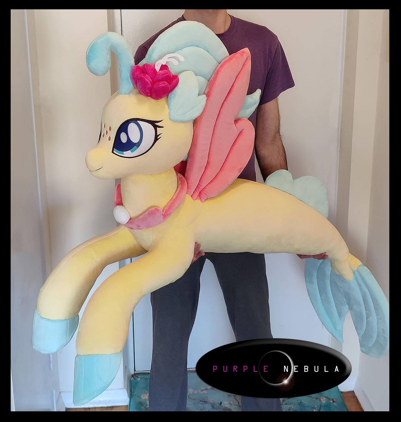 60in Life-Sized Seapony Plush