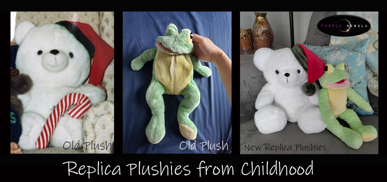 Remaking Replica Plushies from Childhood!