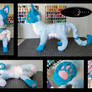 20in long plush Kitty with removeable cape!