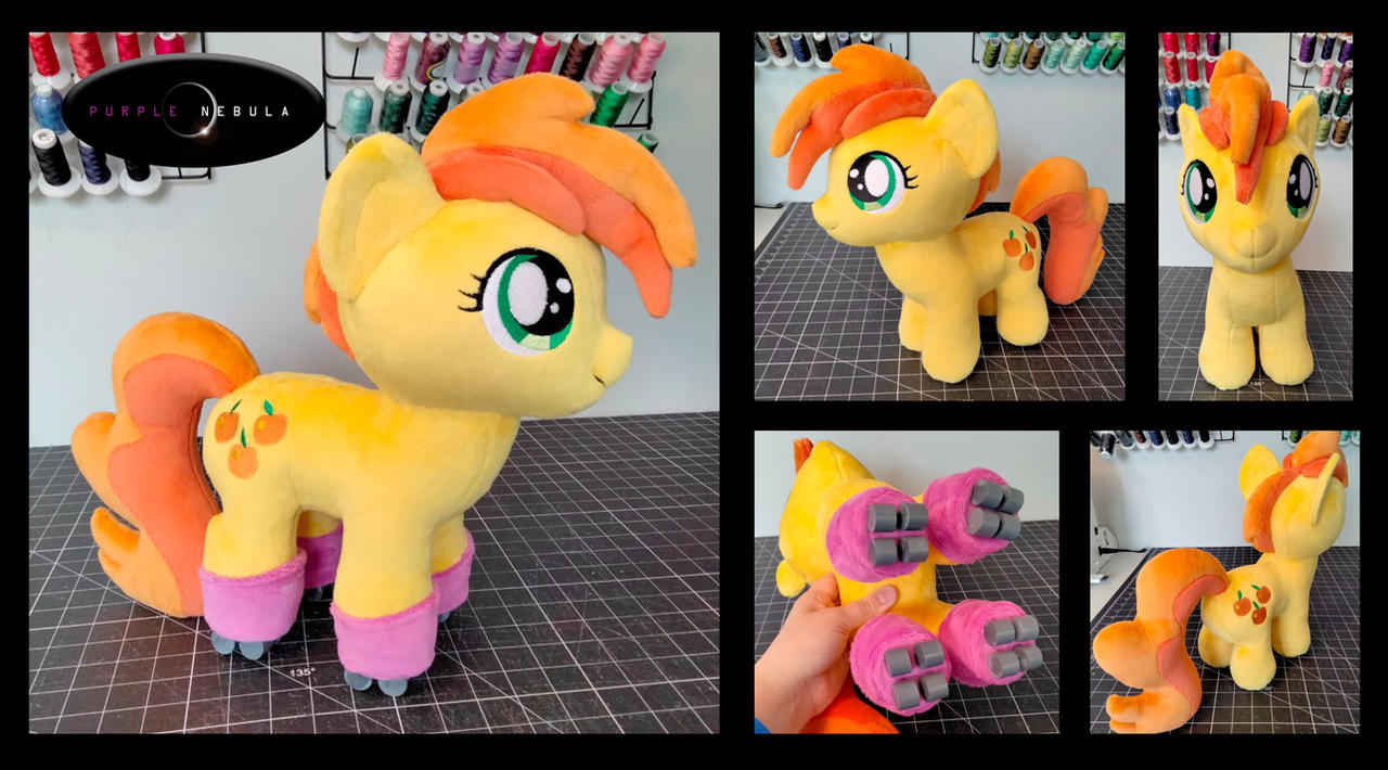 12in Filly Plush with removable roller skates