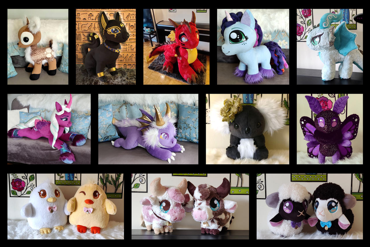 All these cuties are ready for adoption!!