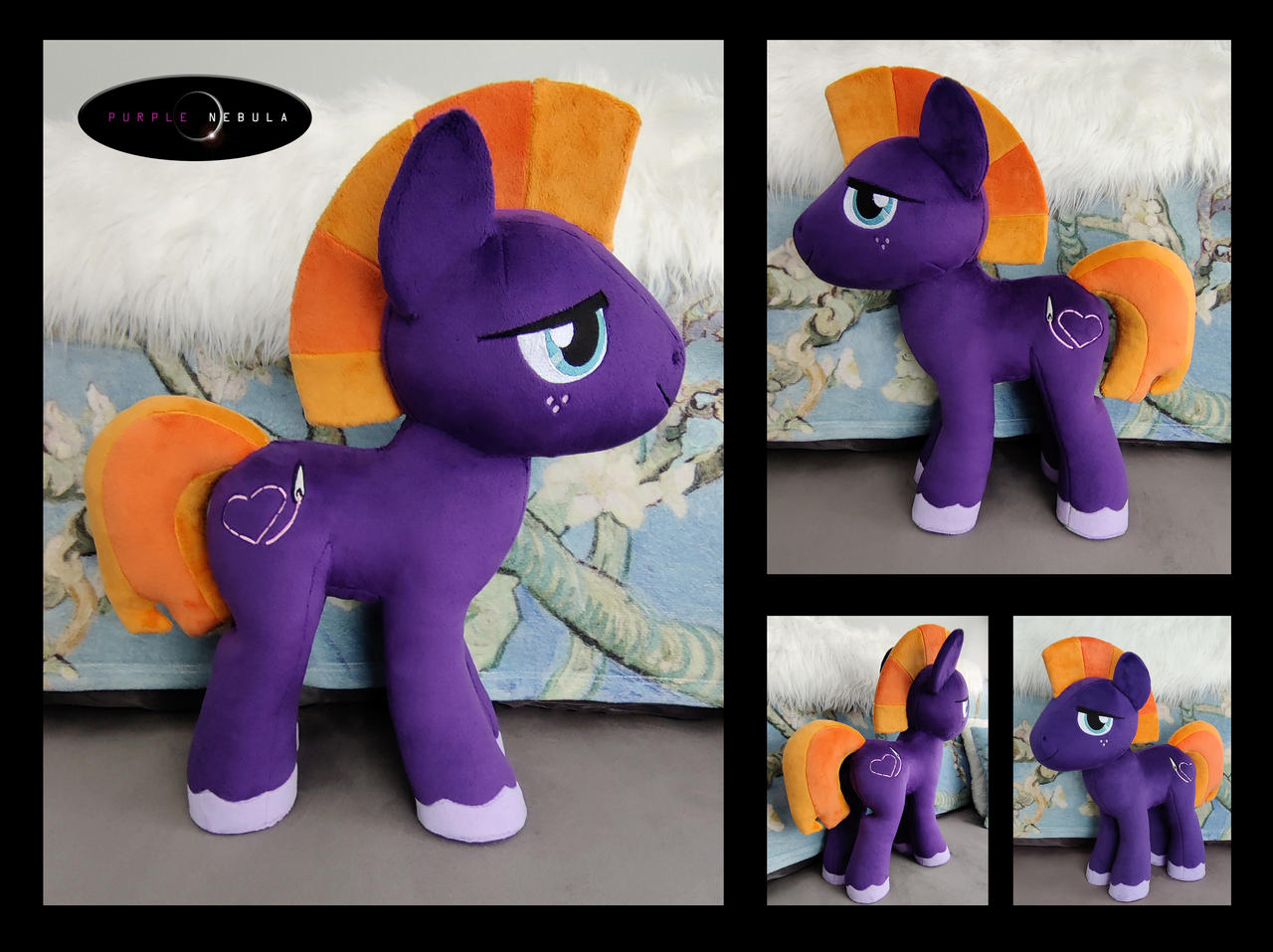 OC Plush Pony Velvet Patch