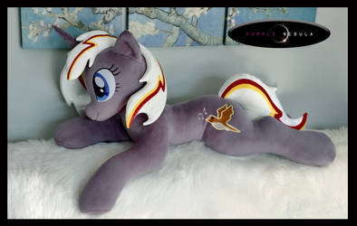 Fallout Equestria Velvet Remedy Pony Plush by PurpleNebulaStudios