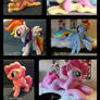 Plush pony evolution over the years!