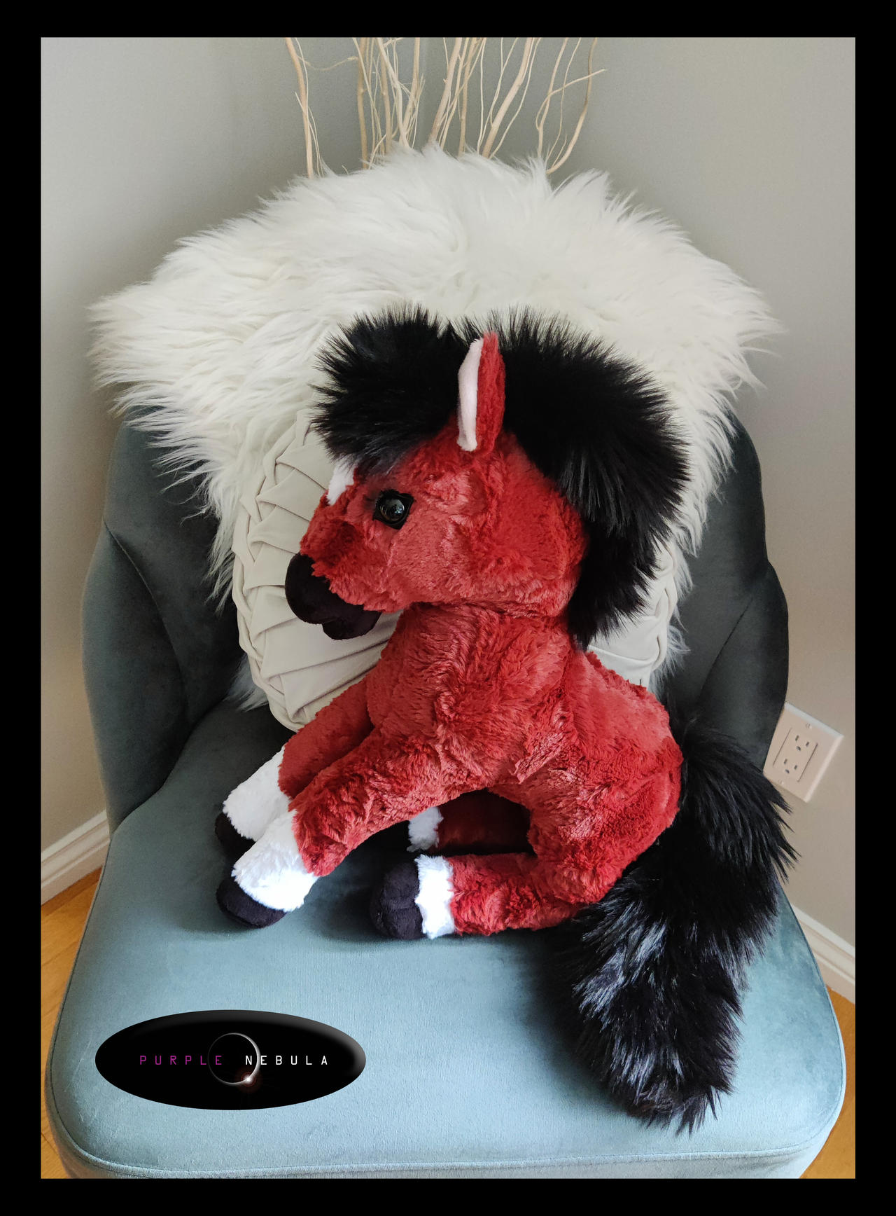 16in Realistic Floppy Plush Filly
