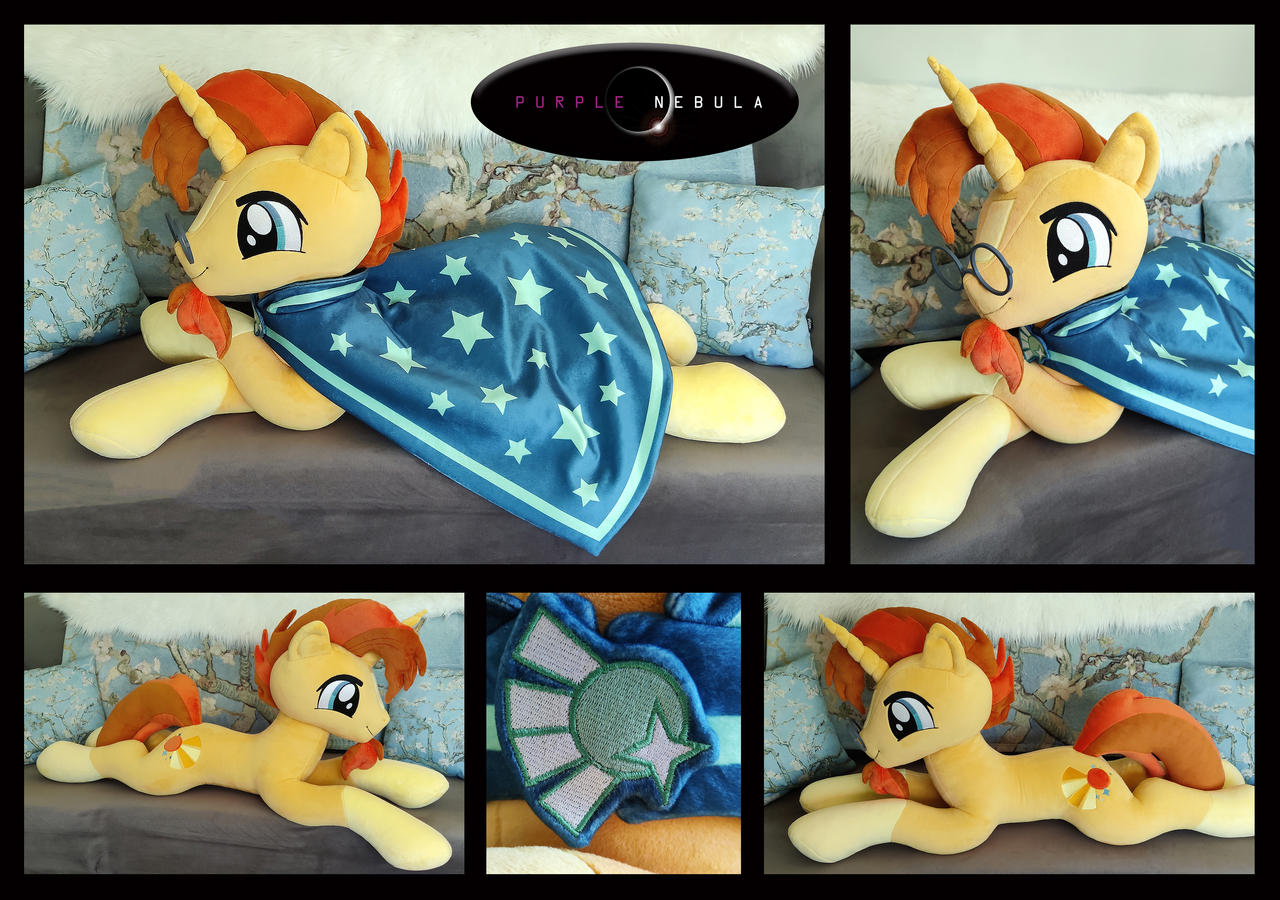 Life Sized Sunburst Plush Pony