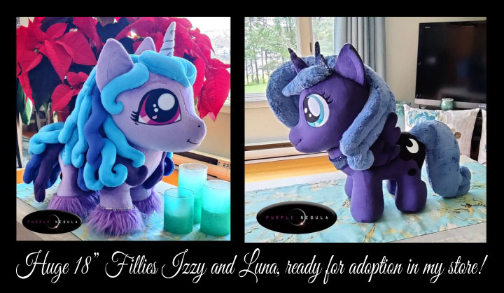 Adoption Ready! 18 inch Izzy or Luna!